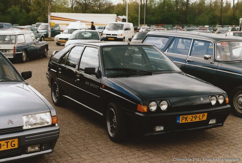 BX Sport, datum eerste toelating 24 april 1986