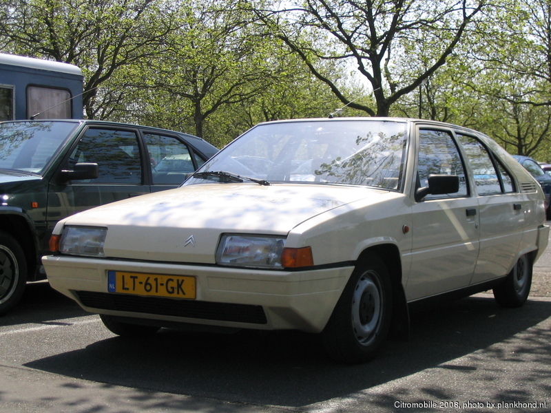 BX 14 E, Blanc Cr&eacute;mant, datum eerste toelating 30 januari 1985