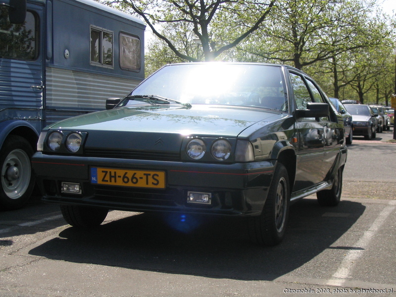 BX GTI 16V, Vert Triton, datum eerste toelating 3 april 1991