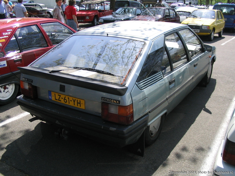 BX 19 GT, Blue Romantique, datum eerste toelating 1 april 1985