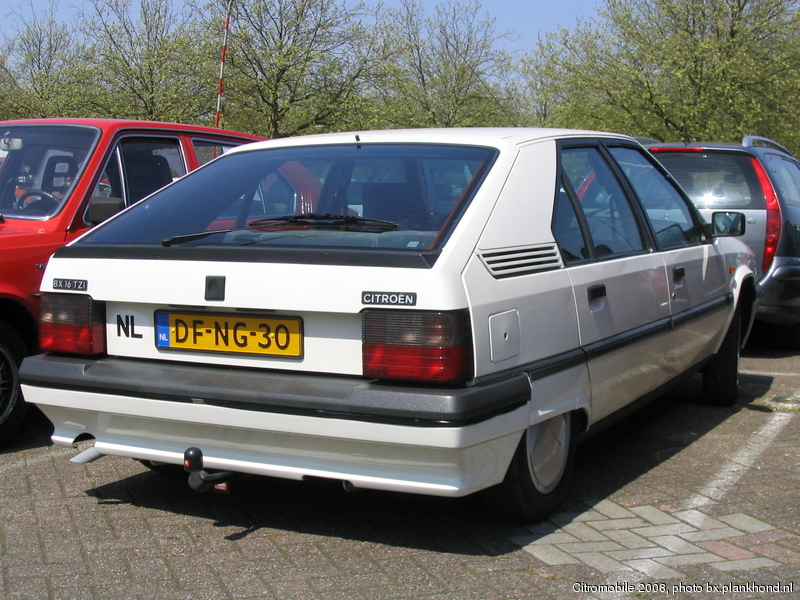 BX 16 TZI Automatic, datum eerste toelating 29 oktober 1991