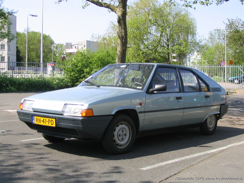 BX 14 RE, Blue Romantique, datum eerste toelating 30 juni 1986