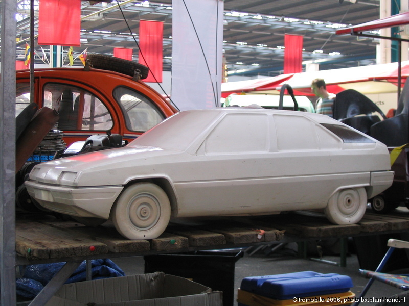 windtunnel model van de BX