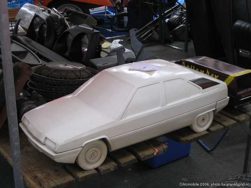 windtunnel model van de BX