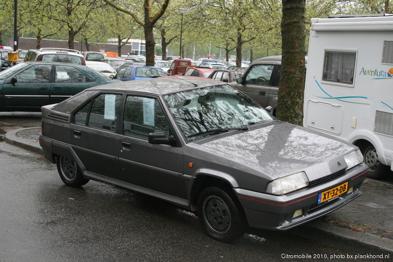 BX GTI 16 Valve. Dit exemplaar is van Citro&euml;n Nederland geweest en gebruikt in een reportage voor Dynamique.