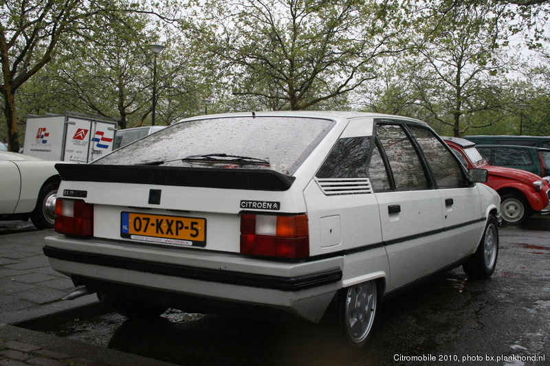 BX 19 GT, datum eerste toelating 22 november 1984