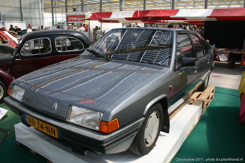 BX 19 GT op de stand van de BX club Nederland