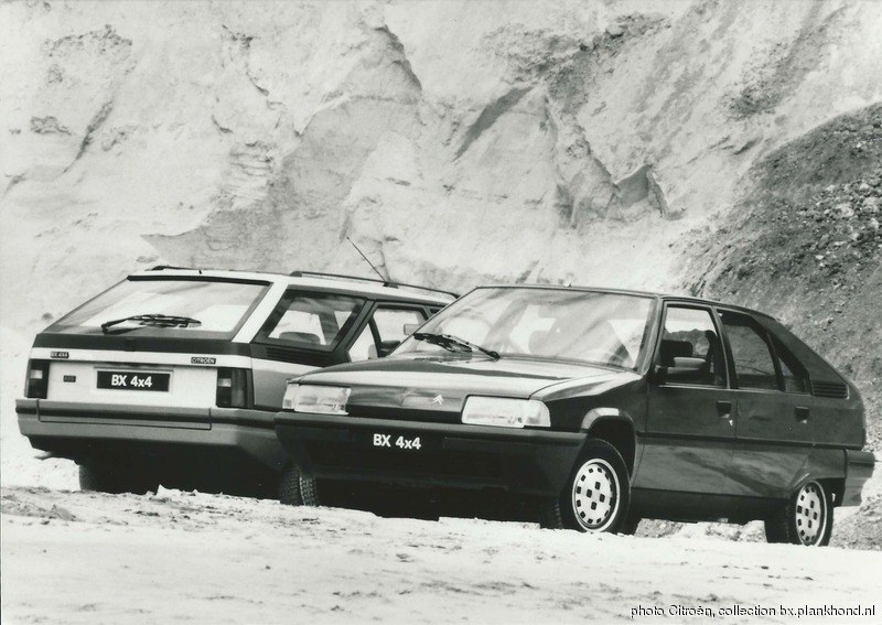 Persfoto BX 4WD