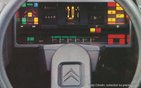 Dashboard BX 16 TRS met econoscoop